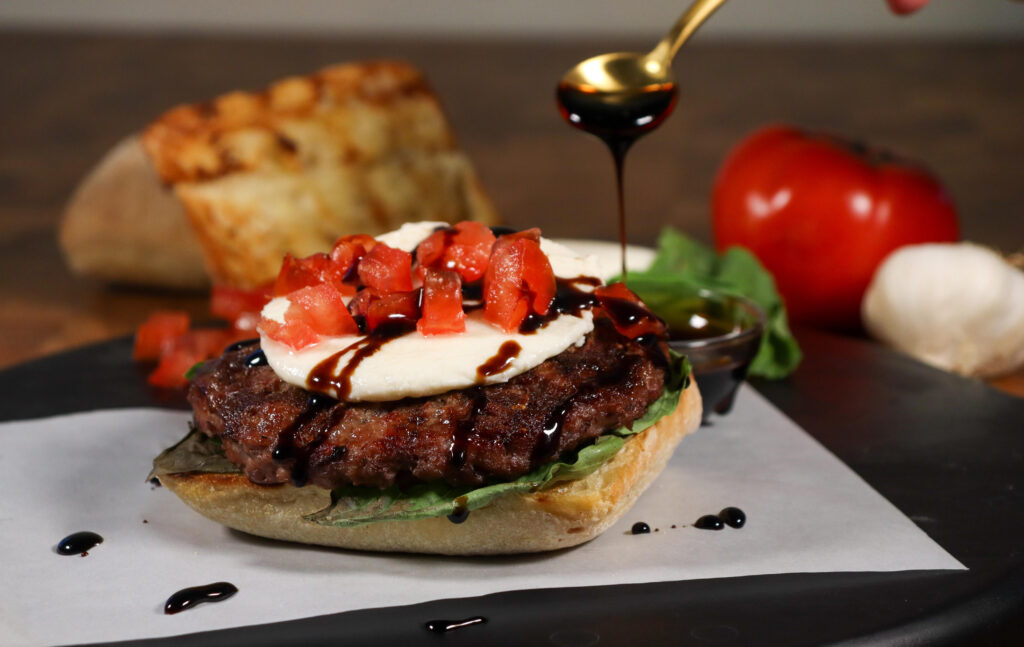 bruschetta burger